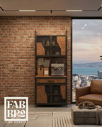 Coffee bar ESS, pino y acero