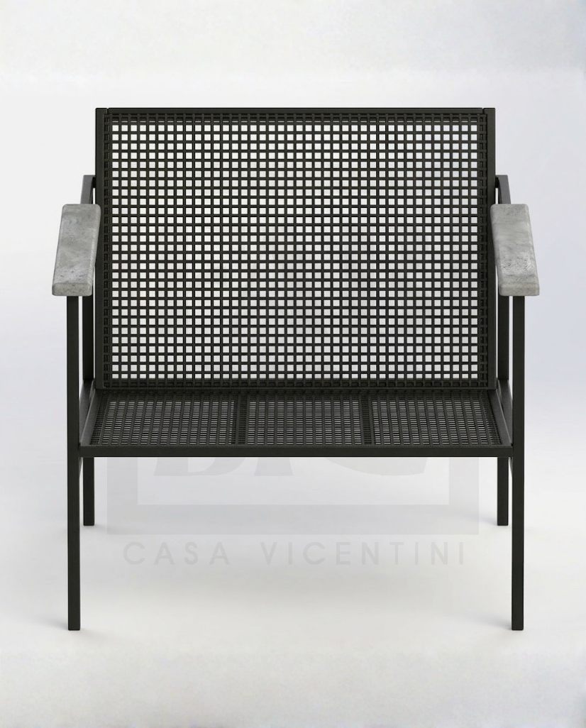 Sillon, pino y acero