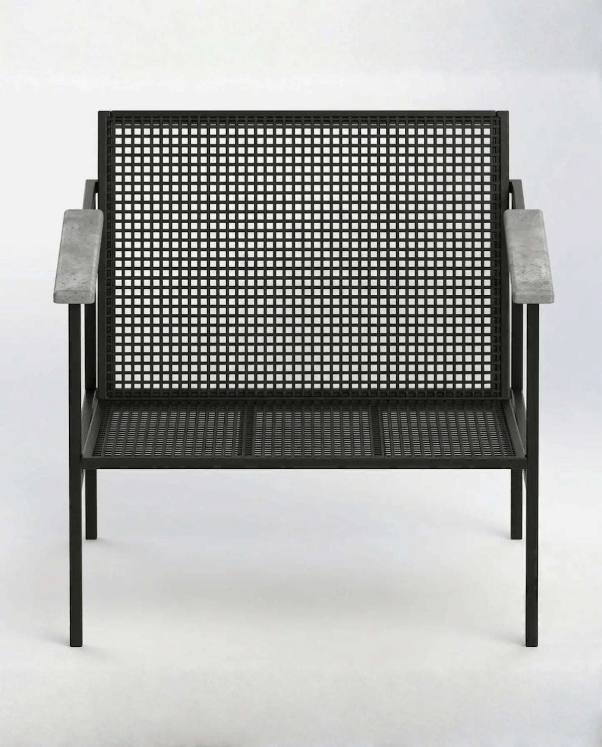 Sillon ARM, madera y acero