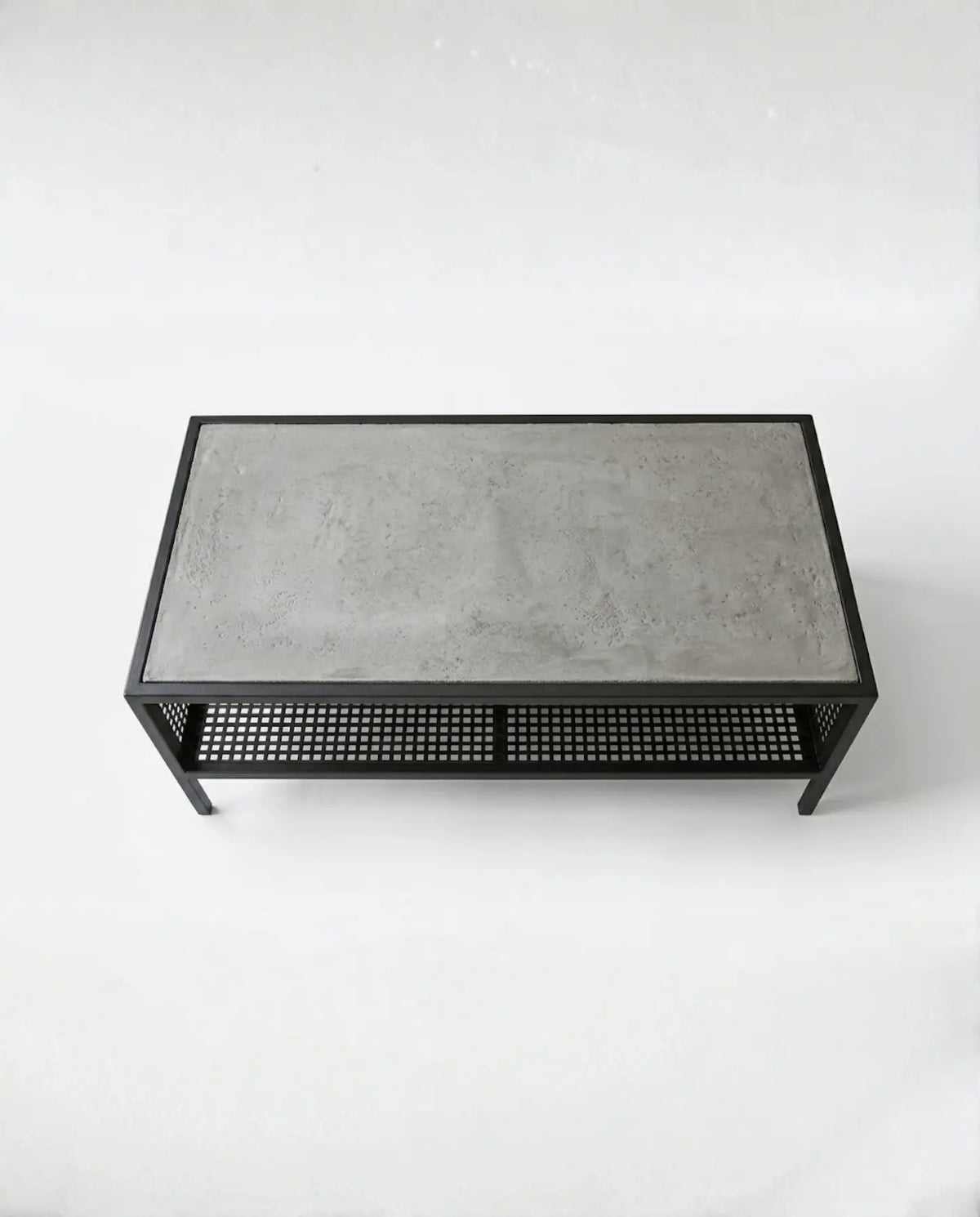 Mesa de centro ARM, madera y acero