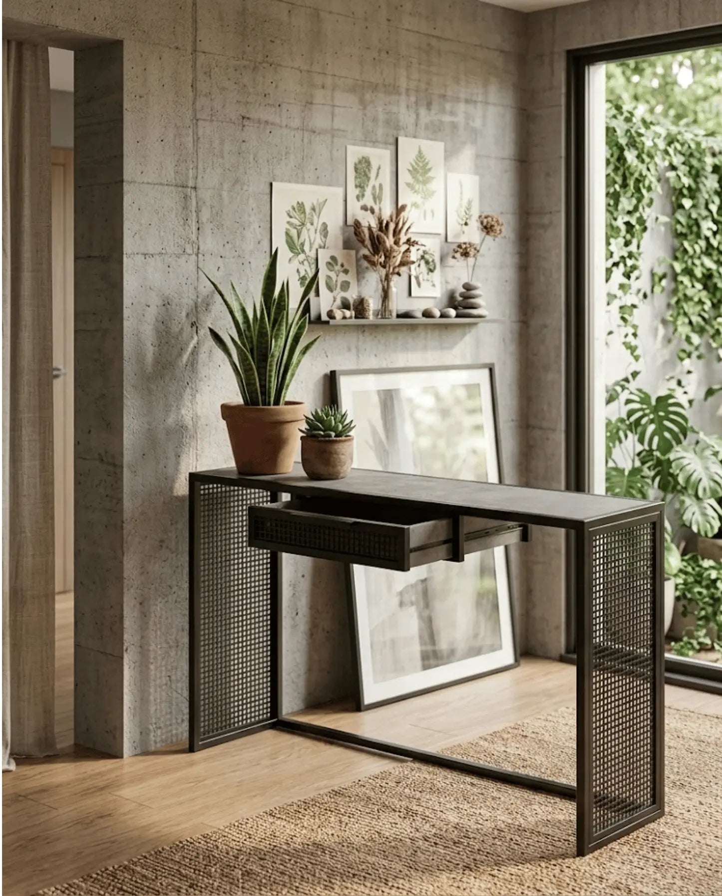 Arrimo 120 ARM, madera y acero