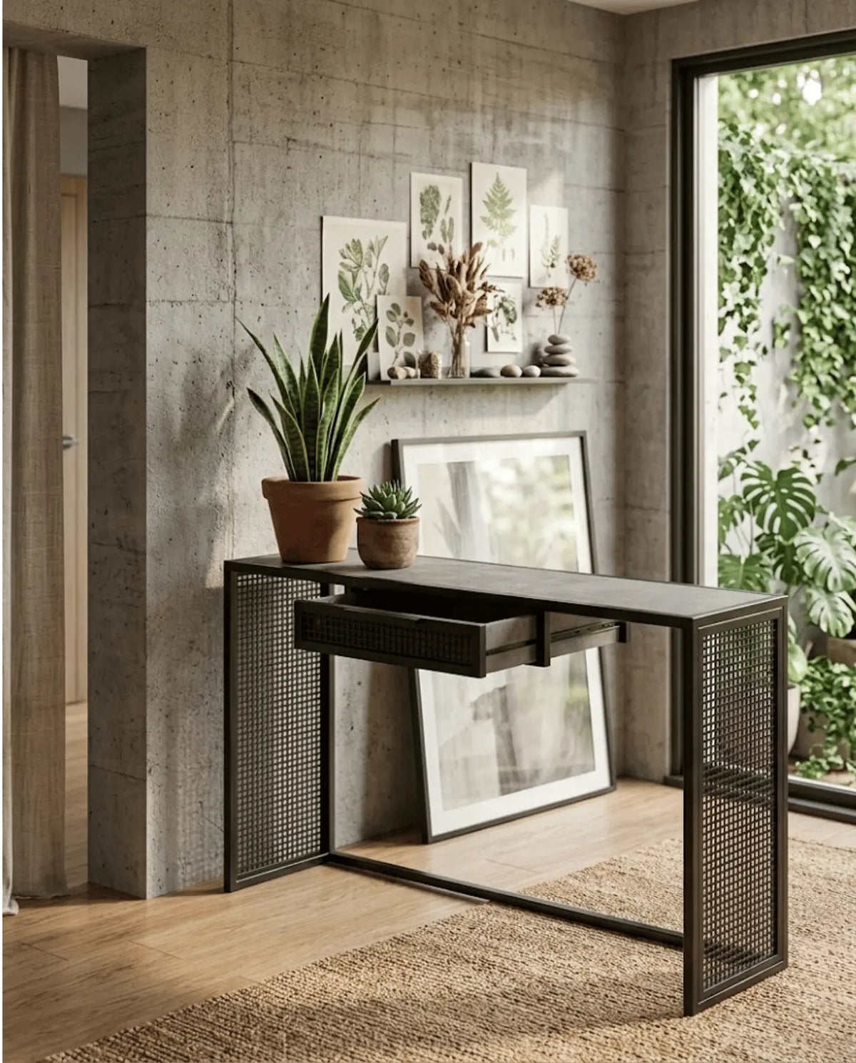 Arrimo 120 ARM, madera y acero
